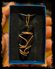 Load image into Gallery viewer, Black Obsidian Arrowhead Necklaces