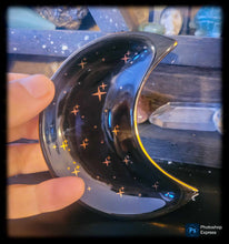Load image into Gallery viewer, Celestial Crescent Moon Trinket Dish