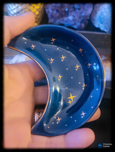 Load image into Gallery viewer, Celestial Crescent Moon Trinket Dish