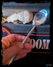 Load image into Gallery viewer, Ritual Spoon ~ "Coffee Makes Me Feel Less Murdery"