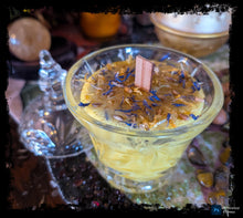 Load image into Gallery viewer, First Harvest Lammas Crystal Candle