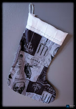 Load image into Gallery viewer, Gothic Yule Stockings