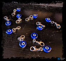 Load image into Gallery viewer, Mini Evil Eye Keychain Talismans