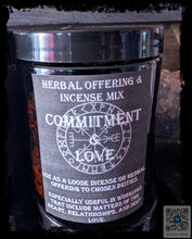 Load image into Gallery viewer, Norse Herbal Offering & Incense Mix: Commitment & Love