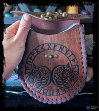 Load image into Gallery viewer, Viking Rune Belt Pouch