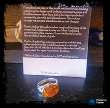 Load image into Gallery viewer, Baltic Amber Pumpkin Rings