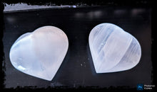 Load image into Gallery viewer, Selenite Hearts ~ Large Palm Size