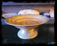 Load image into Gallery viewer, Brass Offering Dish or Candle Holder