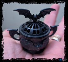 Load image into Gallery viewer, Gothic Bat Incense Cone Holder