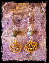 Load image into Gallery viewer, African Turquoise Earrings, Asst.