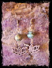 Load image into Gallery viewer, African Turquoise Earrings, Asst.