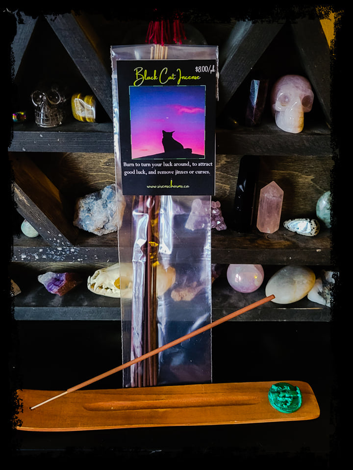 Black Cat Incense Sticks Sea Siren's Charms