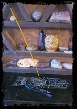 Load image into Gallery viewer, Black Palmistry Hand Incense Holder