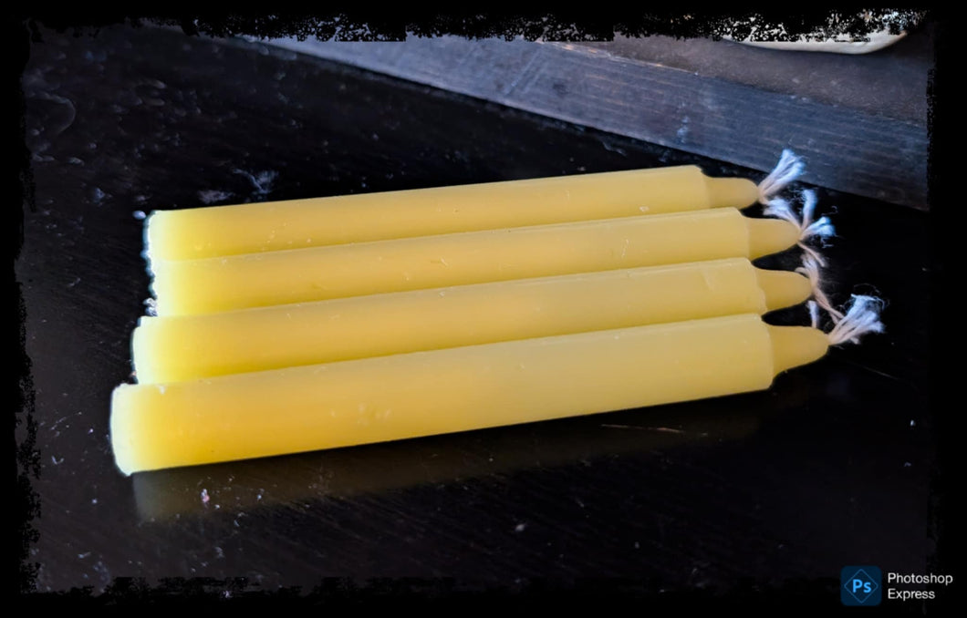 Altar Candles ~ Yellow
