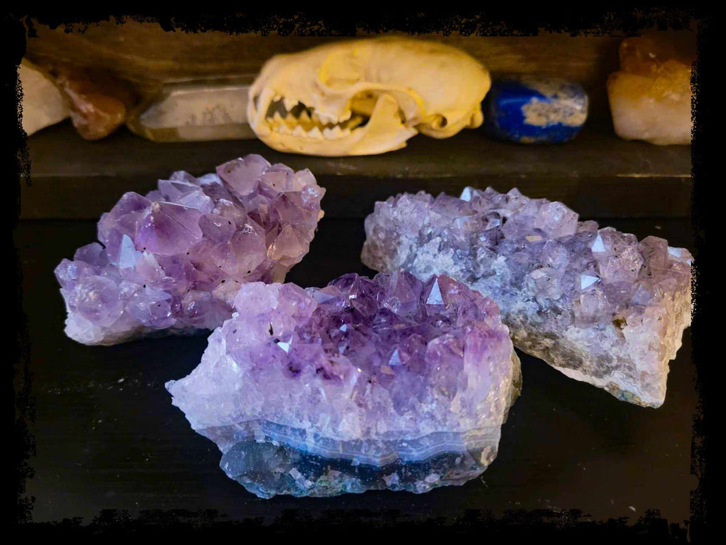 Amethyst Druzy Chunks