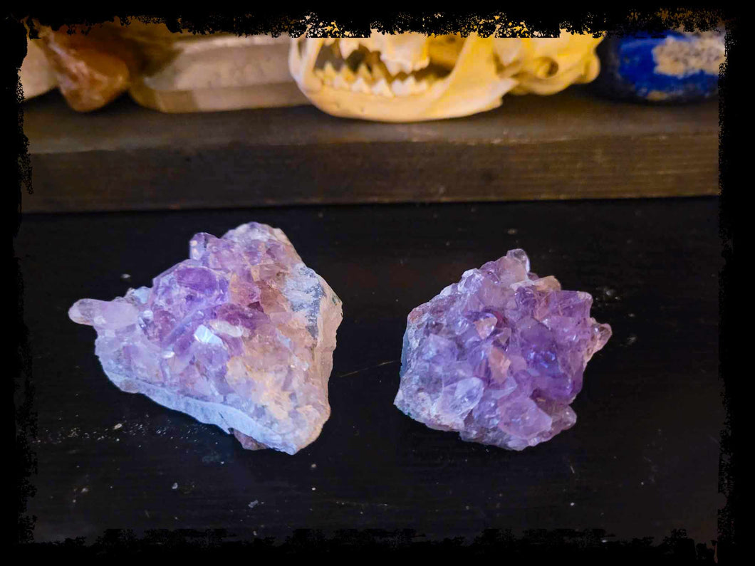 Amethyst Druzy Chunks