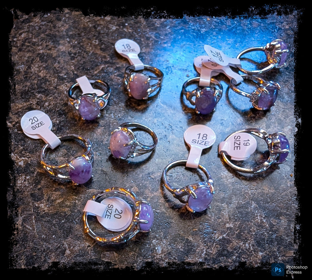 Amethyst Rings