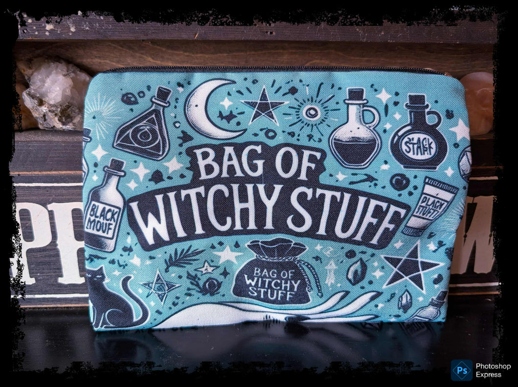 Bag of Witchy Stuff Cosmetic Bag