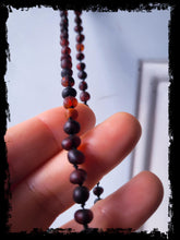 Load image into Gallery viewer, Baltic Amber Knotted Clasp Necklace
