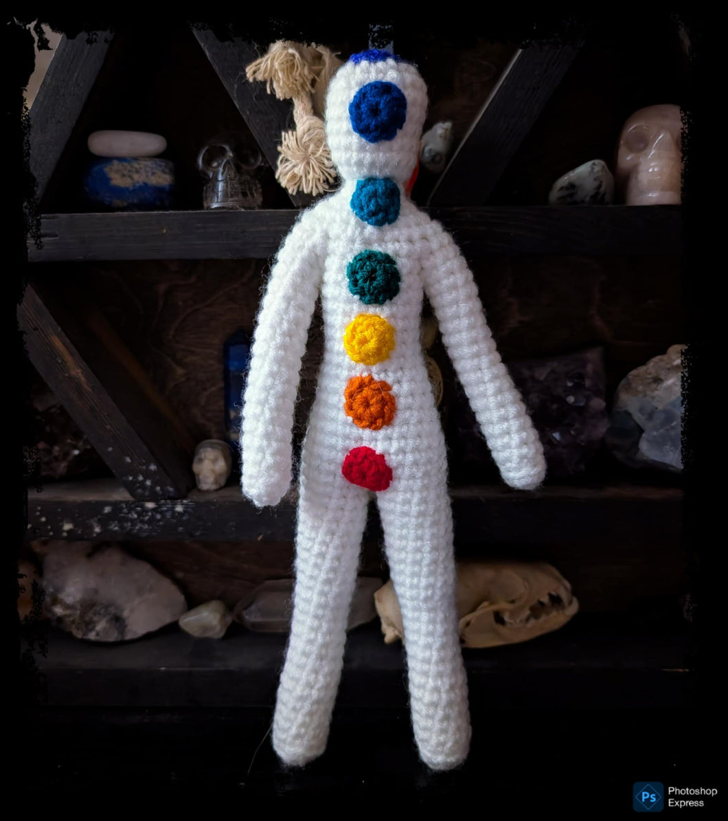Chakra Healing Poppet Doll