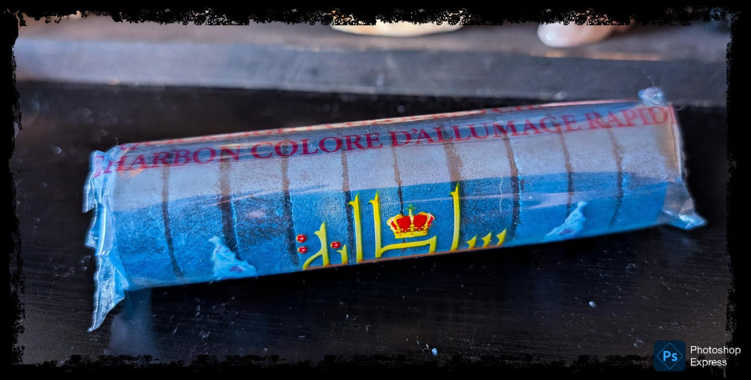 Charcoal Discs ~ Blue