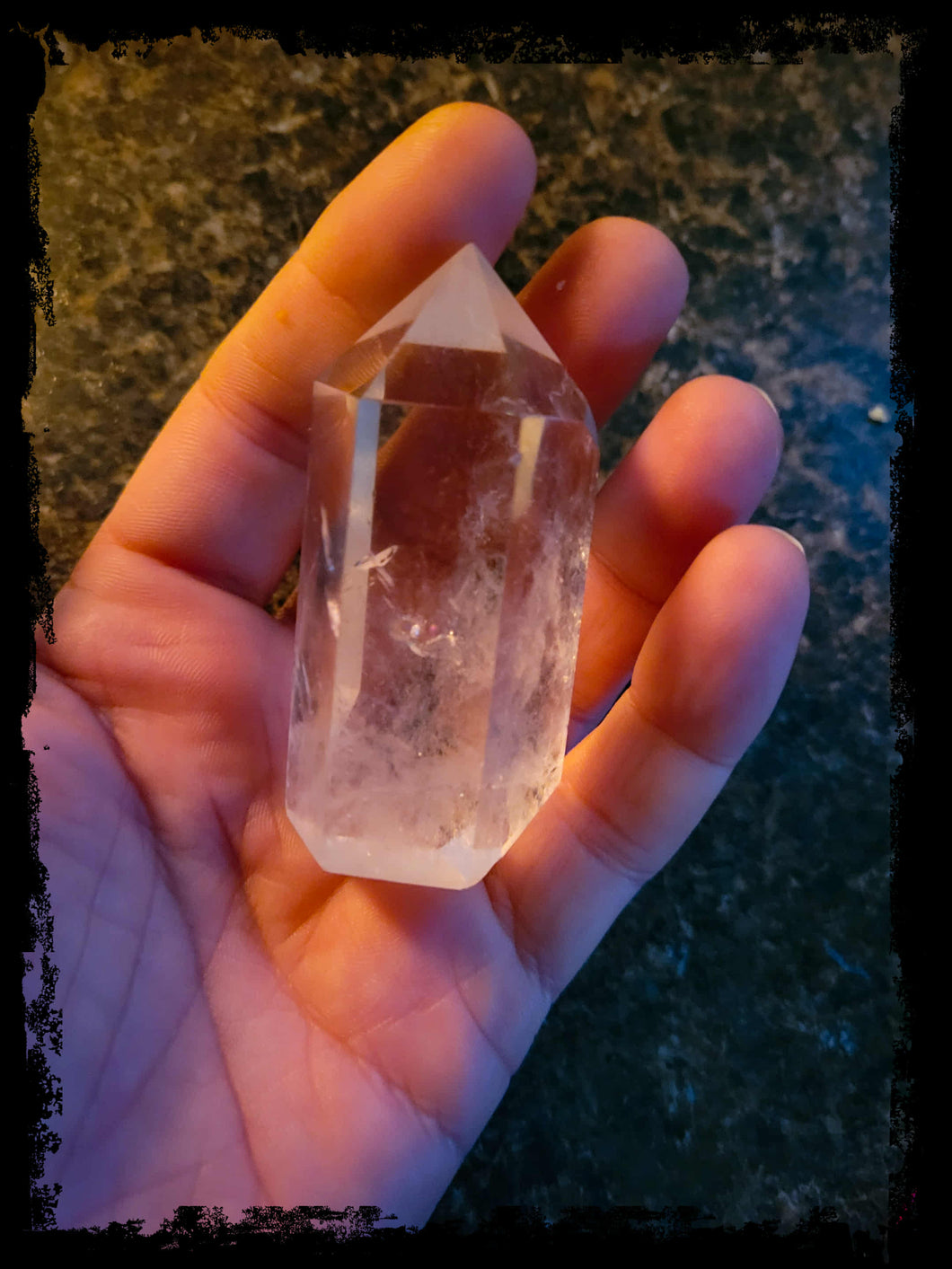 Chonk Clear Quartz Tower