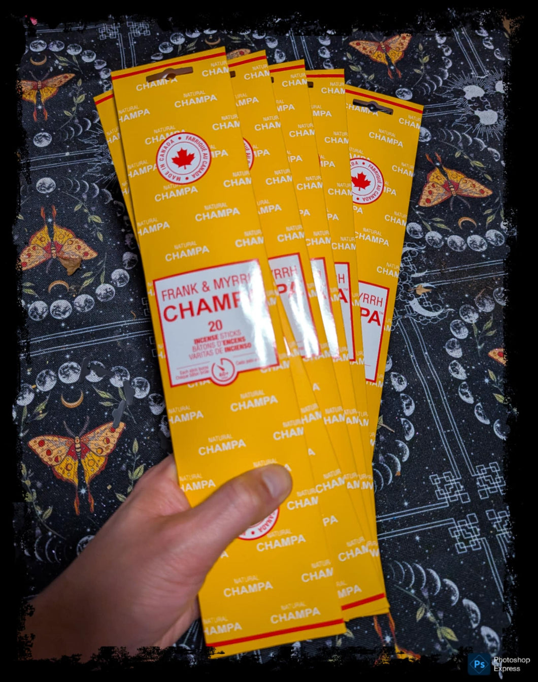 Frank & Myrrh Champa Incense Sticks