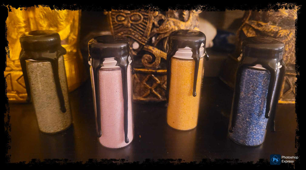 Gemstone Sand Vials