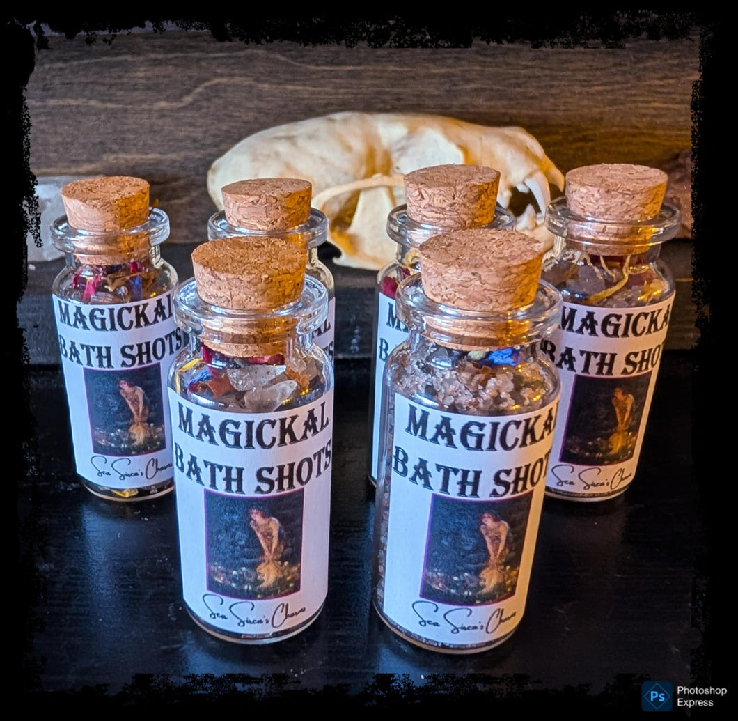 Apothecary Bath Salt Shots, Mini