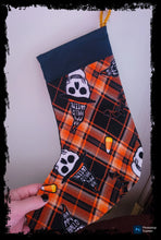 Load image into Gallery viewer, Gothic Yule Stockings
