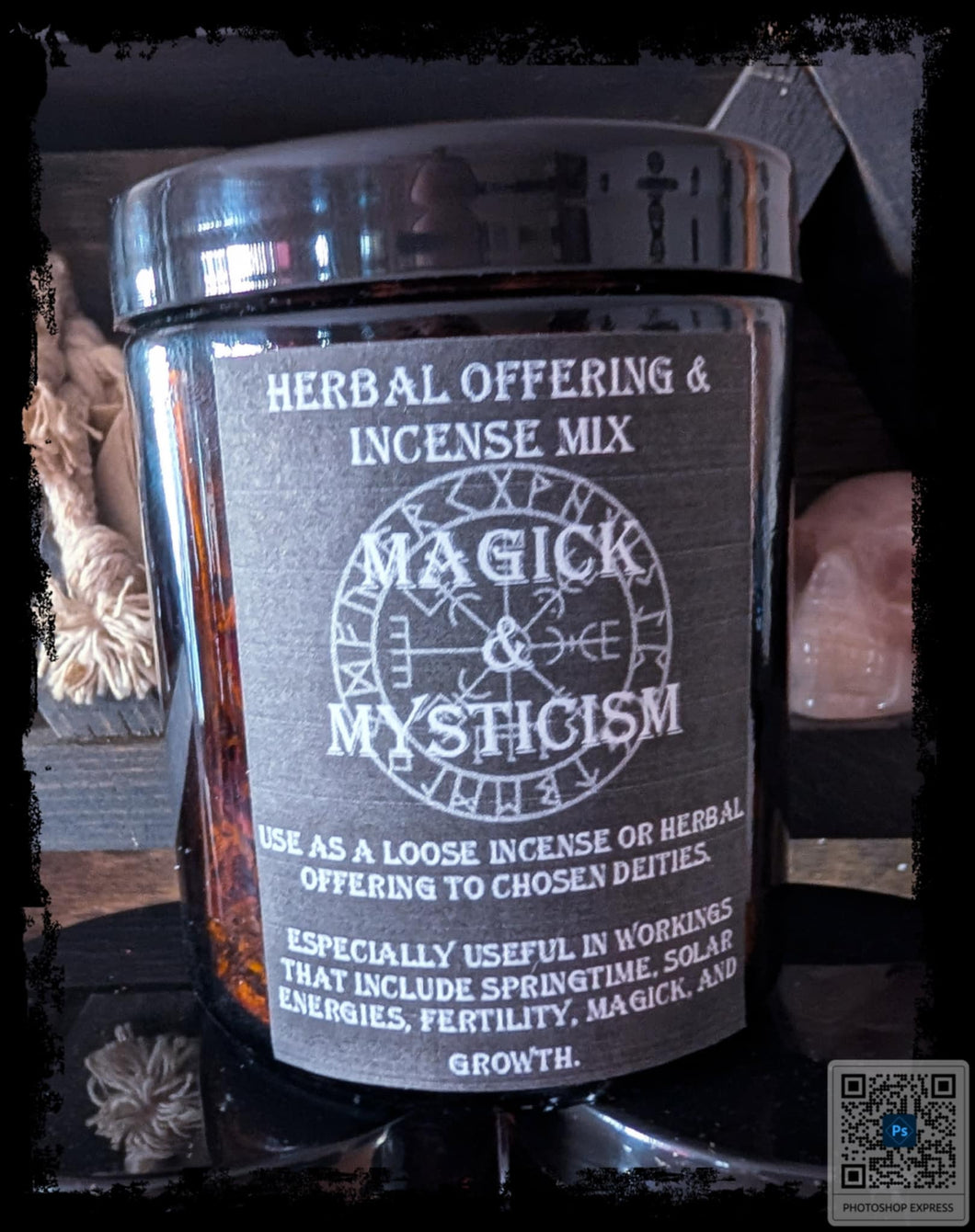 Norse Herbal Offering & Incense Mix: Magick & Mysticism