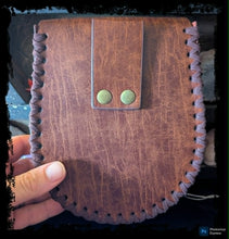 Load image into Gallery viewer, Viking Rune Belt Pouch
