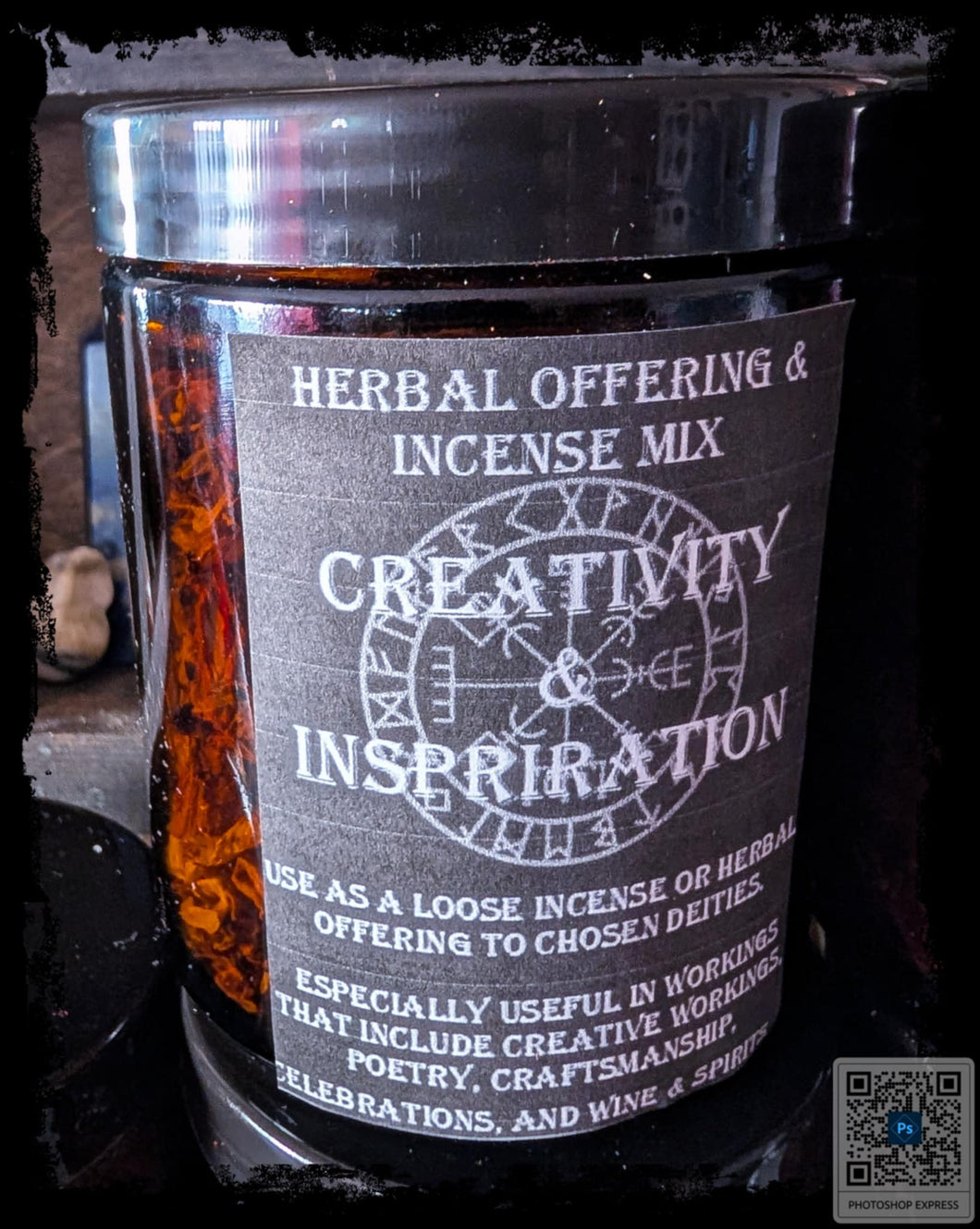 Norse Herbal Offering & Incense Mix: Creativity & Inspiration