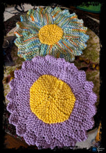 Load image into Gallery viewer, Crochet Ostara Flower Cloths, Set of 2

