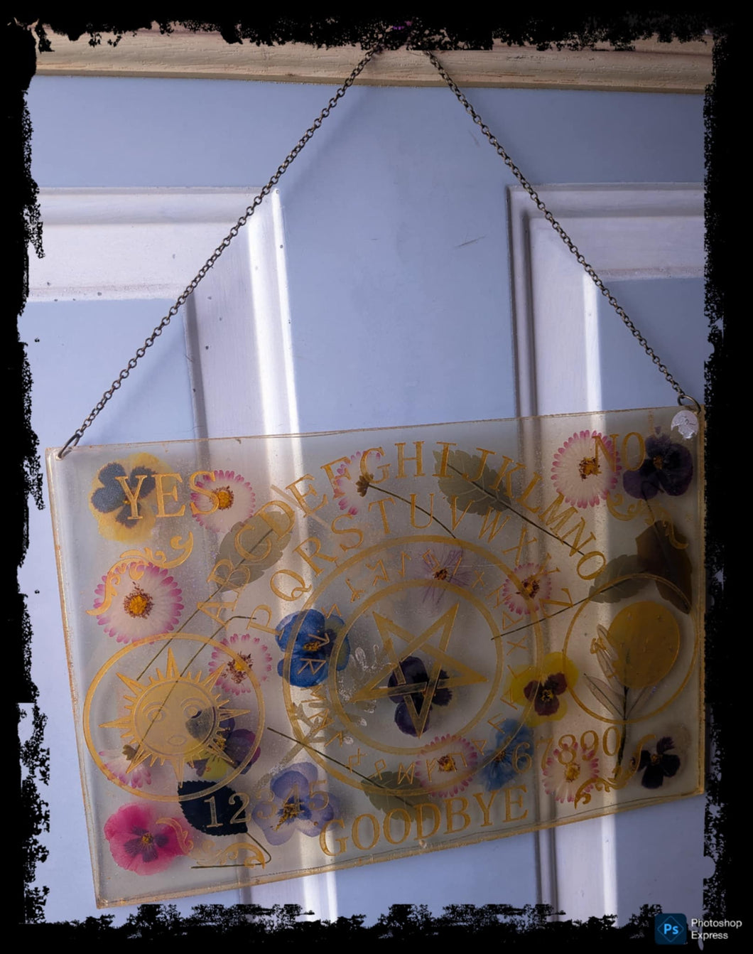Resin Ouija Board Wall Decor