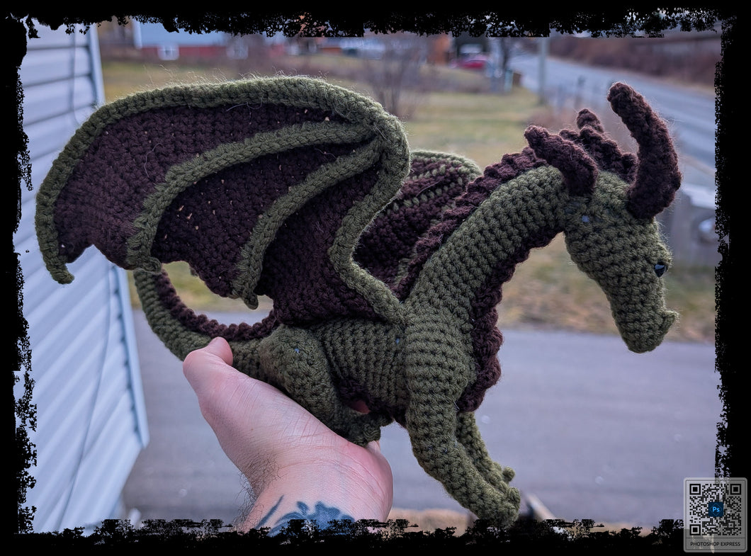 Crochet Posable Dragon