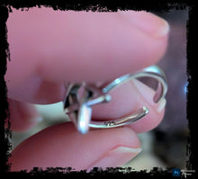 Load image into Gallery viewer, Pentagram Rings ~ .925 Silver &amp; Adjustable
