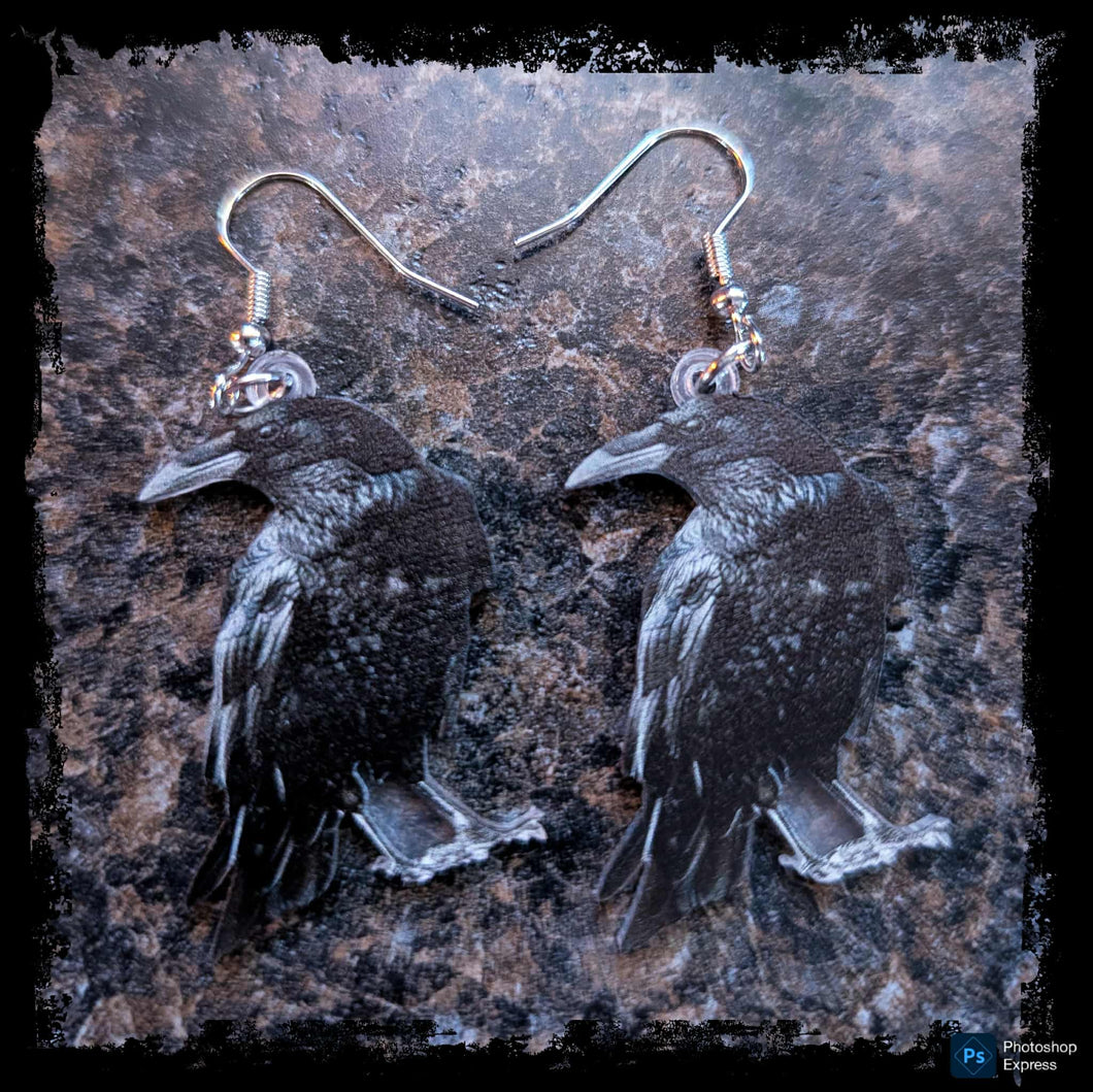 Raven Earrings