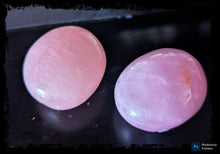 Load image into Gallery viewer, Rose Quartz Palm Stones ~ Extra Grade
