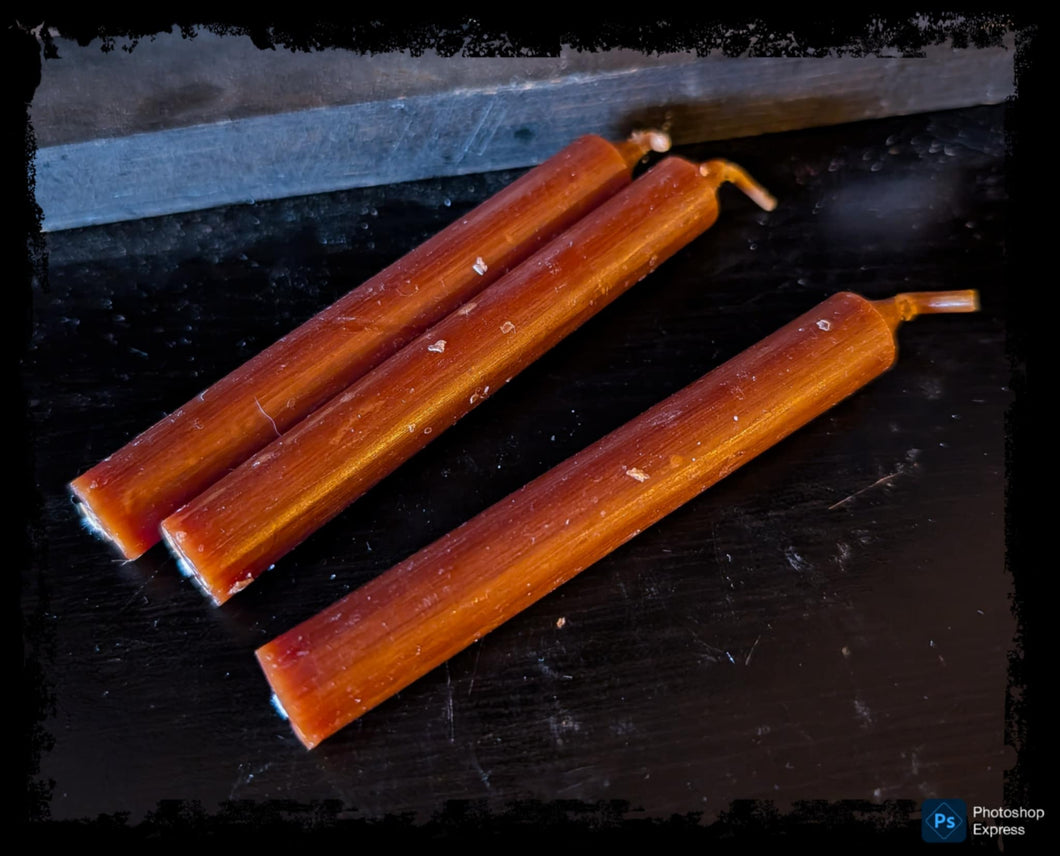 Altar Candles~Brown
