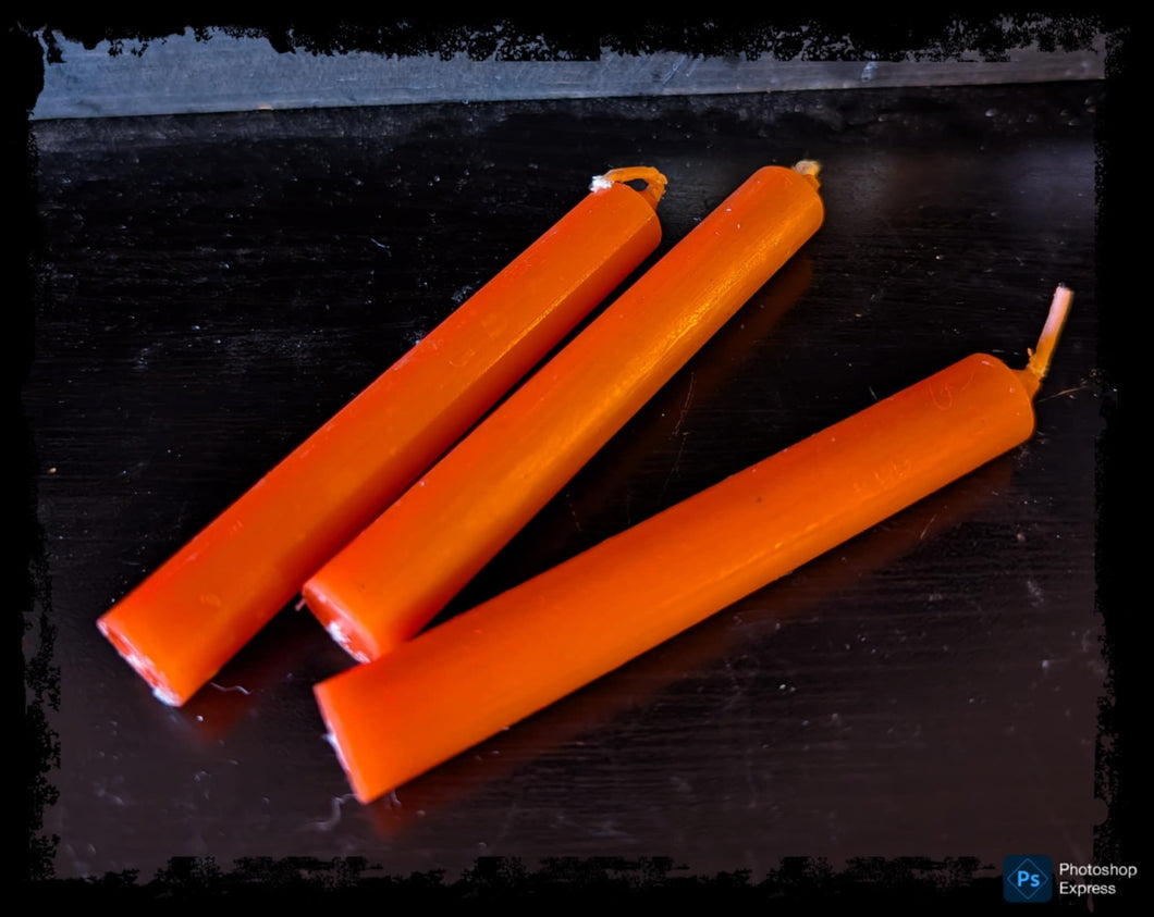 Altar Candles~Orange