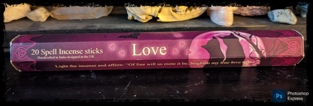 Spell Incense Sticks: Love