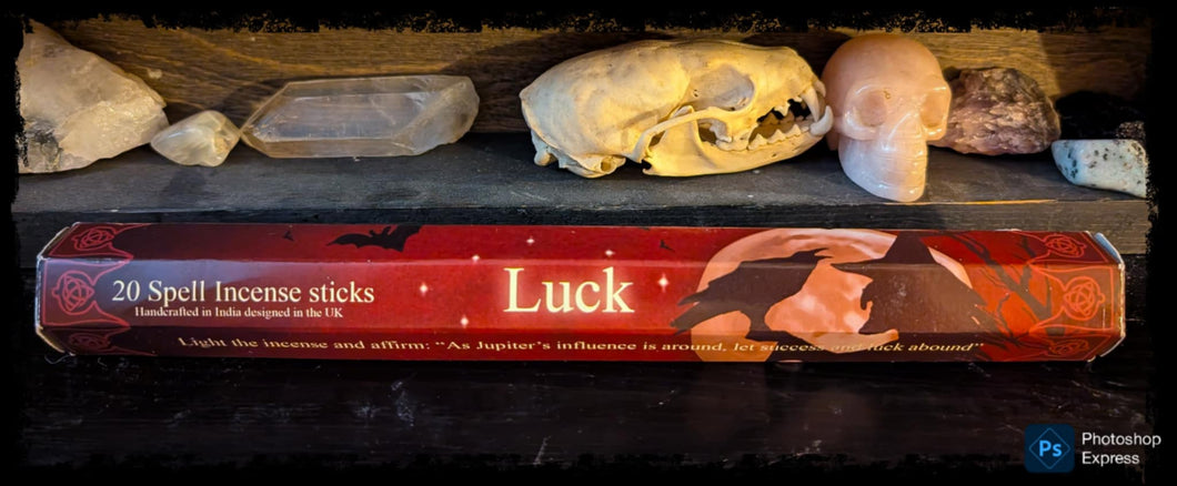 Spell Incense Sticks: Luck
