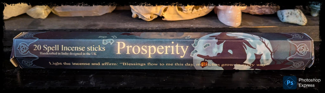 Spell Incense Sticks: Prosperity