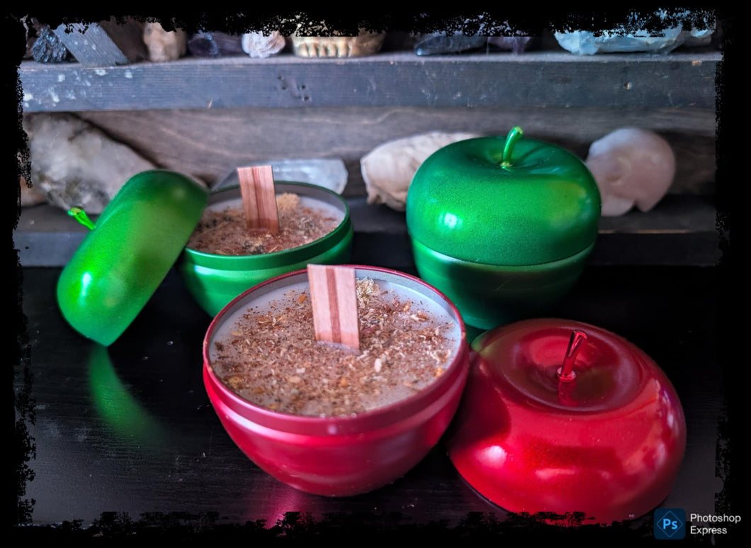 The Witch's Apple Candles
