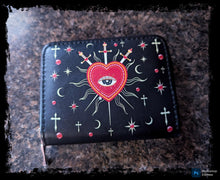Load image into Gallery viewer, Three of Swords Inspired Wallet
