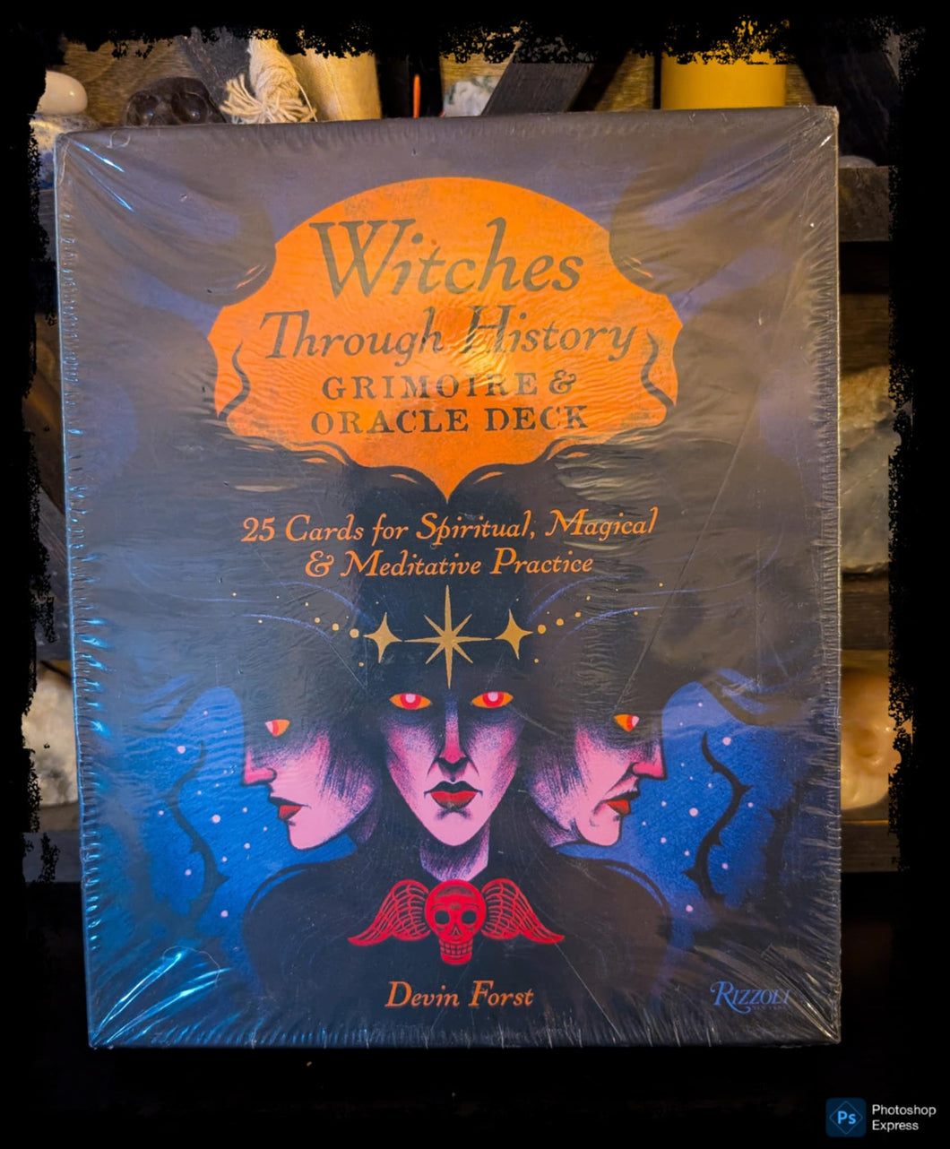 Witches Through History: Grimoire & Oracle Deck