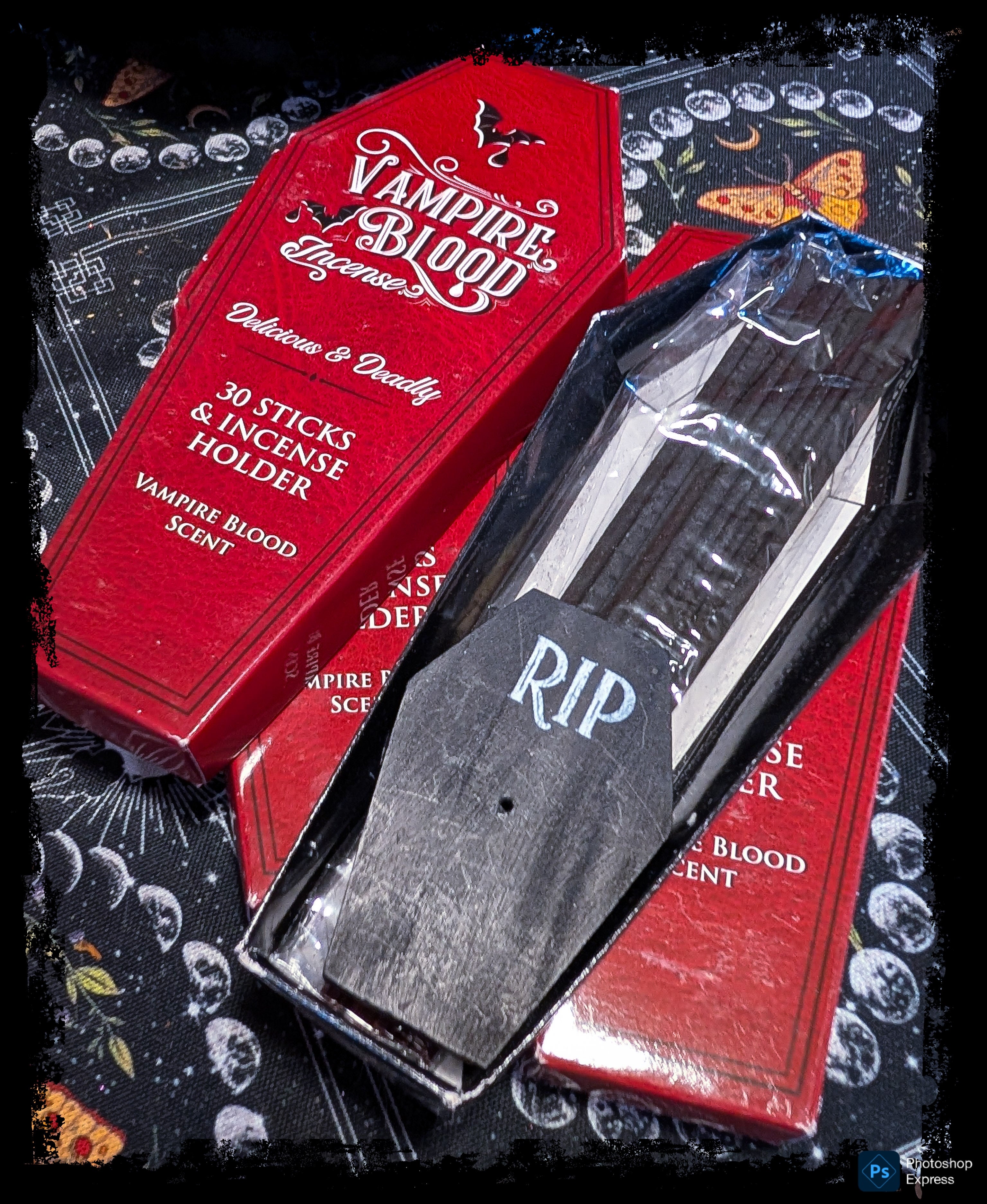 Vampire Blood Coffin Incense Sticks – Sea Siren's Charms