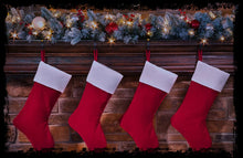 Load image into Gallery viewer, Gothic Yule Stockings
