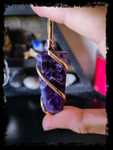 Load image into Gallery viewer, Amethyst Point Pendants
